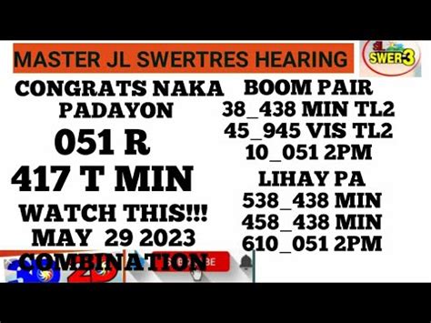 master swertres live today hearing|MASTER SWERTRES .